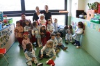 Papa Noel en Escola Infantil Galina Azul